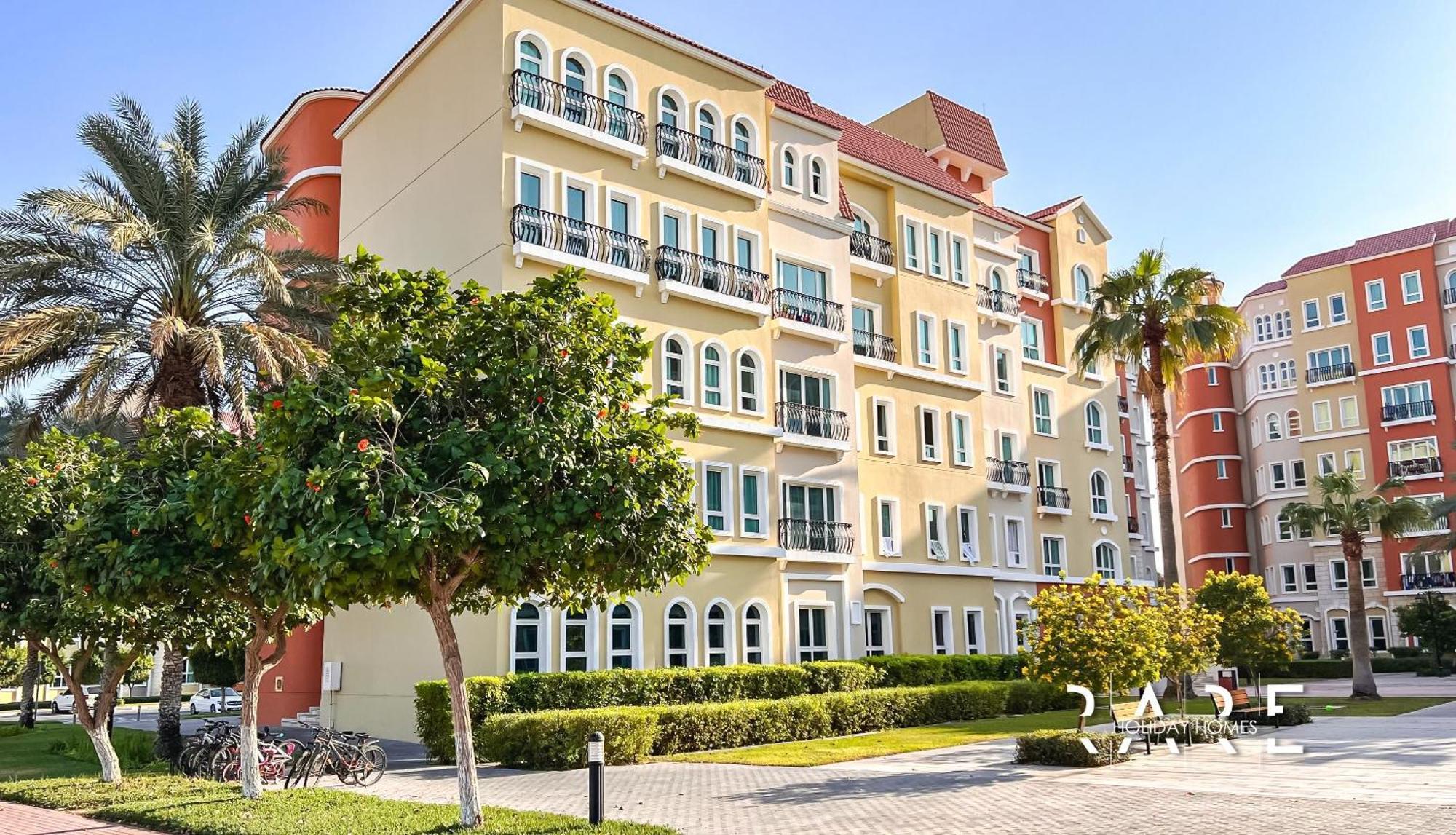 Apartment Rare Homes - Mediterranean Cluster - Near Ibn Battuta Mall - Discovery Garden - Building# Med 85 - R505 Dubai
